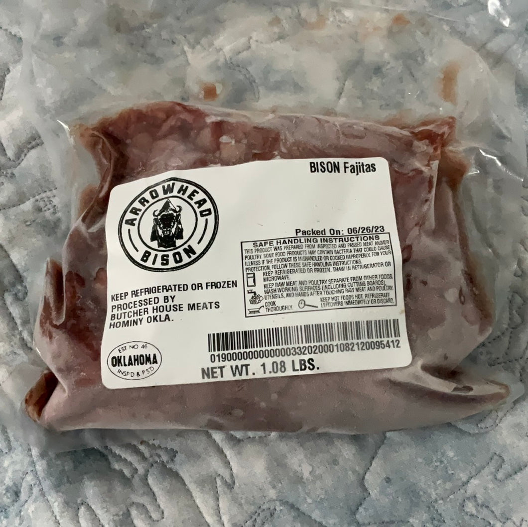 Bison Fajita Meat